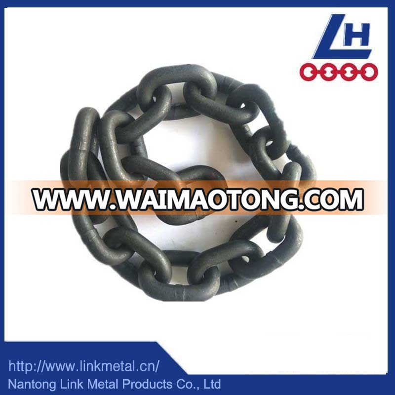 Blackened High Tensile Alloy Steel G80 Link Chain